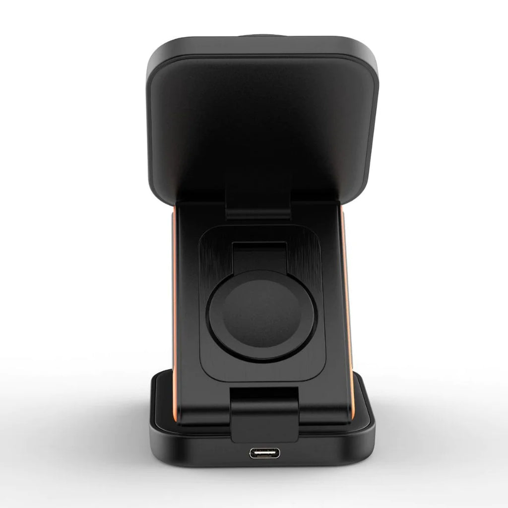 3-in-1 Opvouwbare draadloze oplader