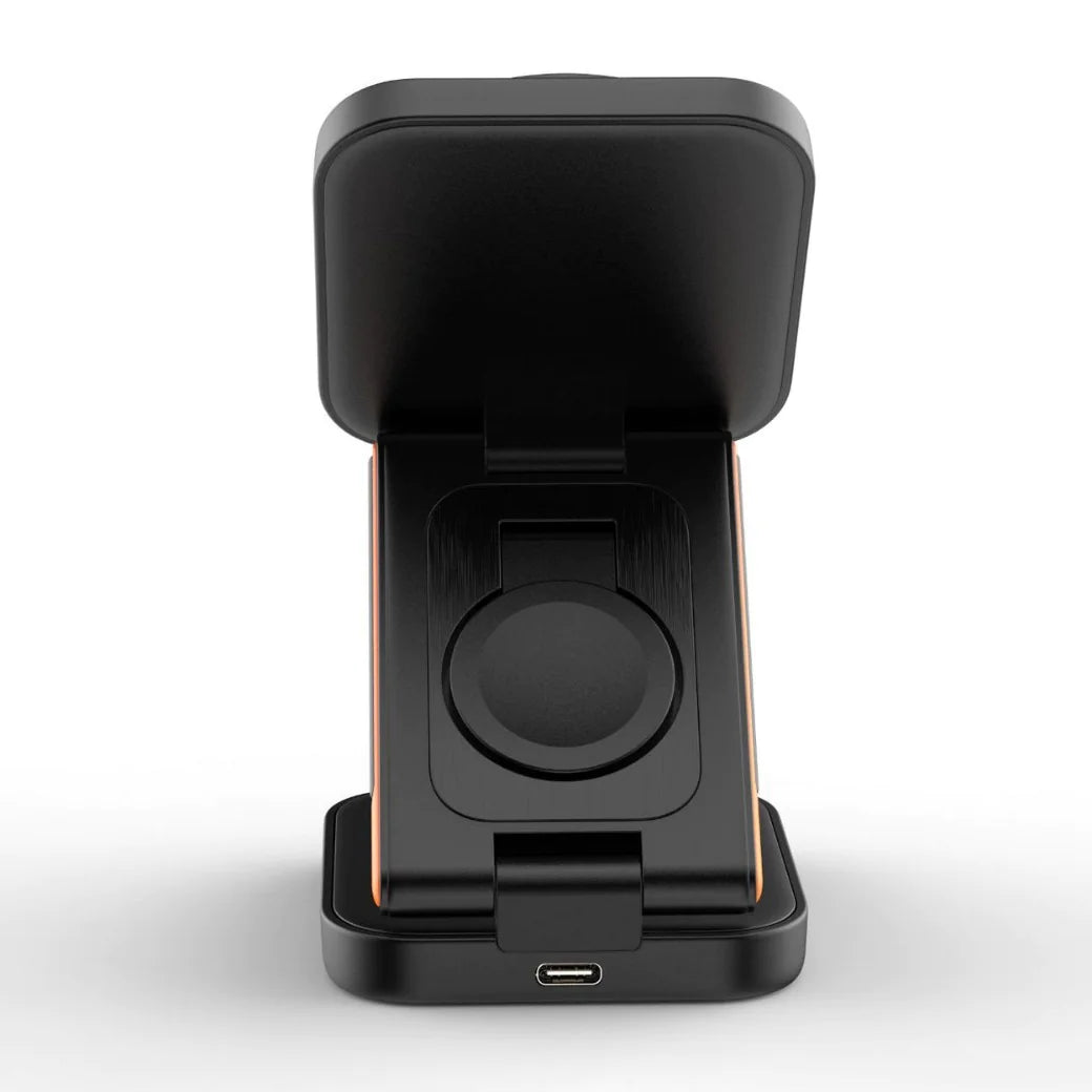 3-in-1 Opvouwbare draadloze oplader