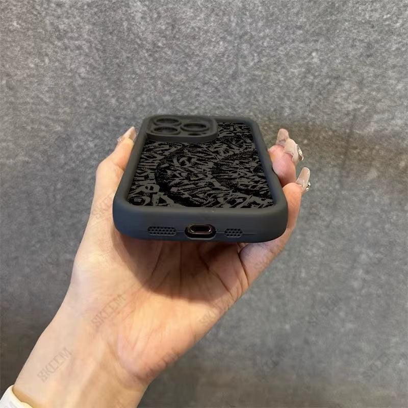 Dark Totem Pattern telefoonhoesje